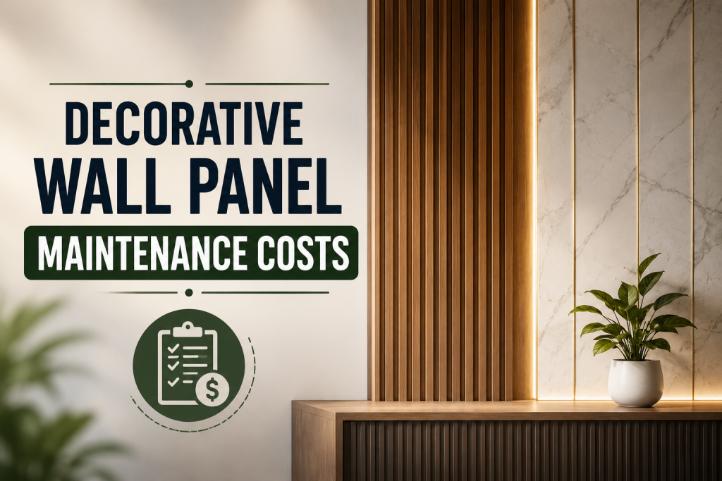 Decorative Wall Panel Maintenance Costs