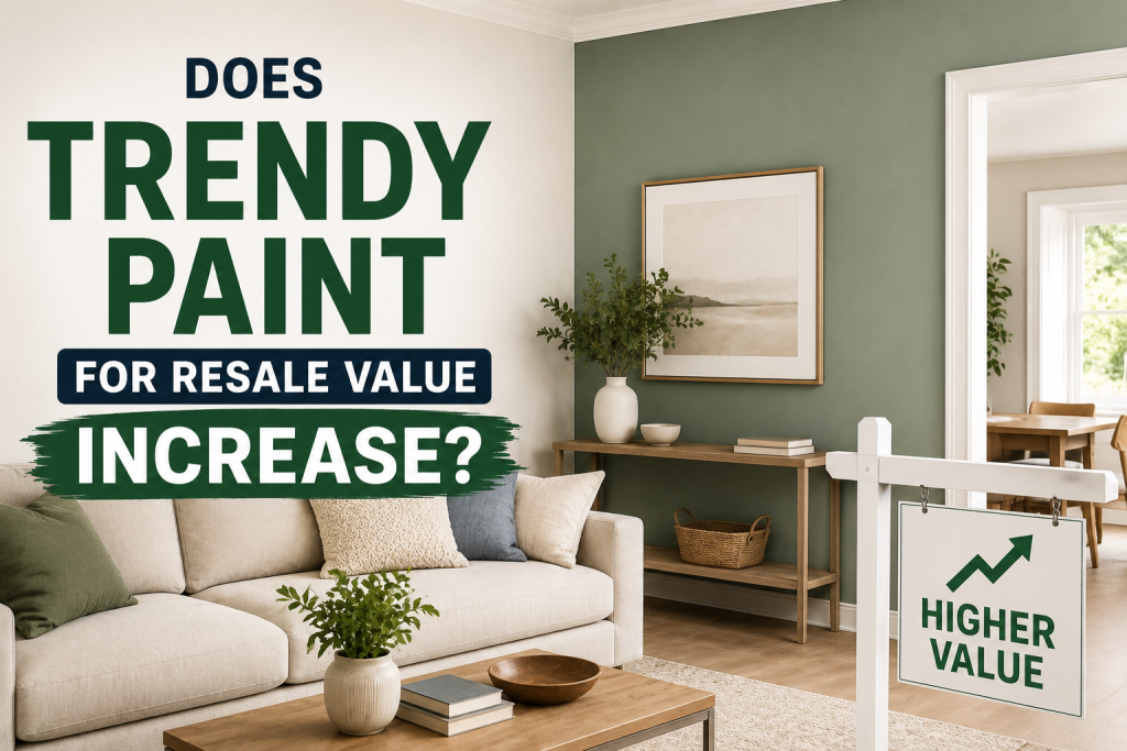 Does Trendy Paint for Resale Value Increase
