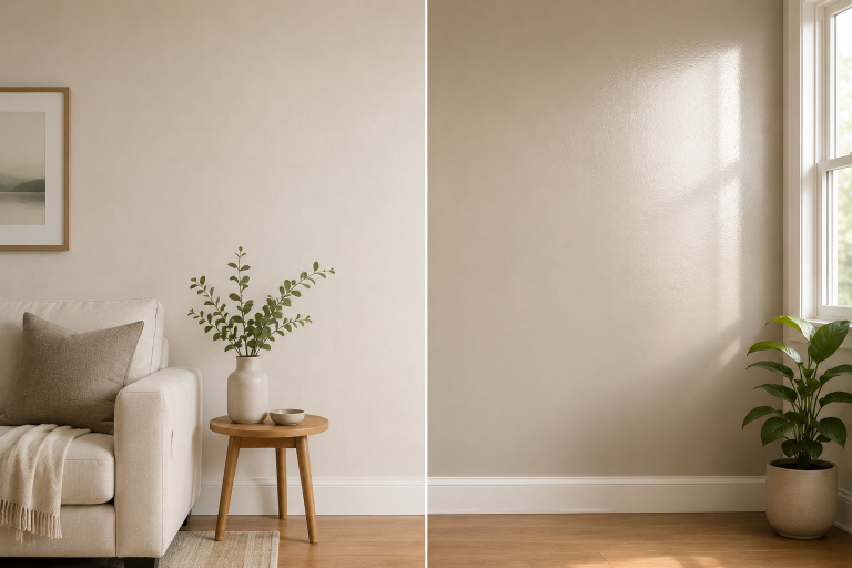 Eggshell vs Satin Paint for Interior Walls