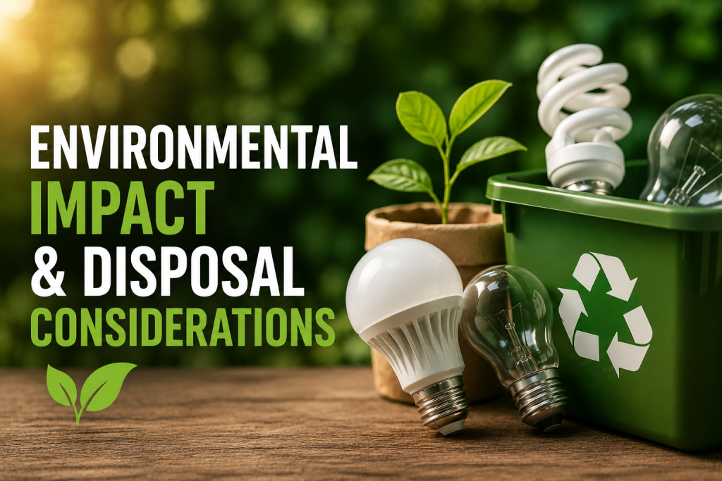 Environmental Impact and Disposal Considerations