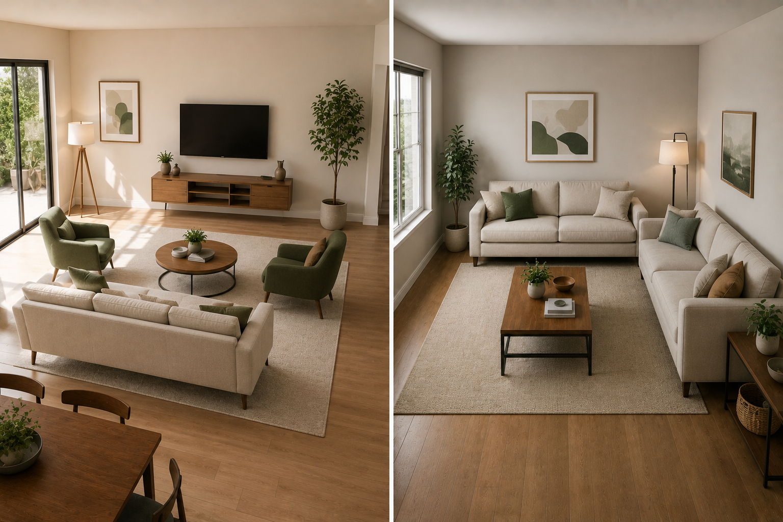 Floating Furniture vs Wall-Aligned Furniture Explained