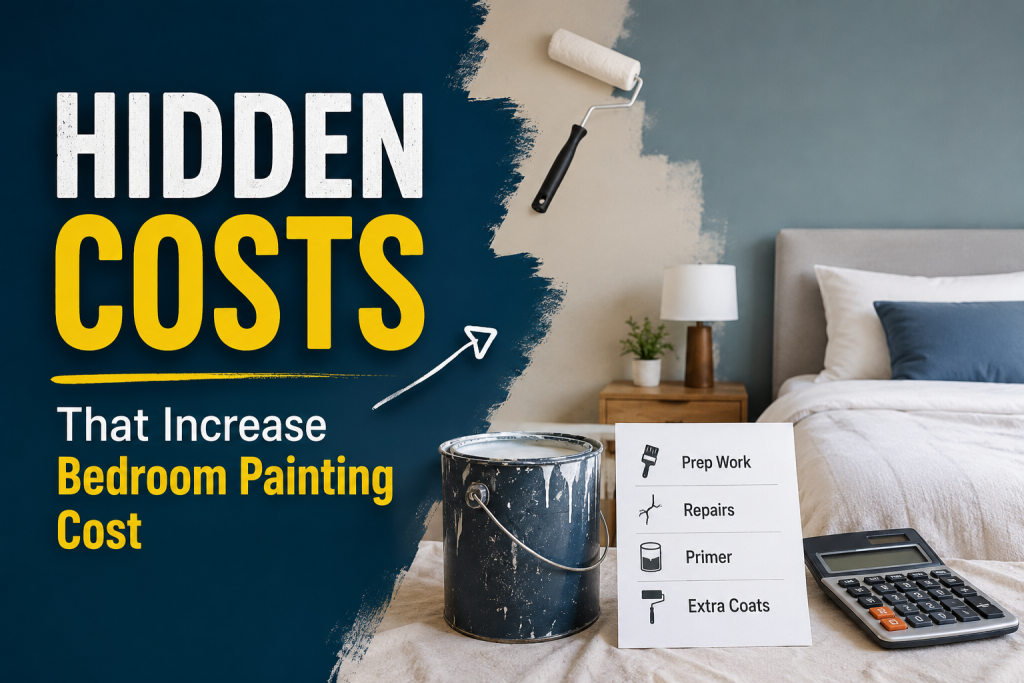 Hidden Costs That Can Increase Bedroom Painting Cost