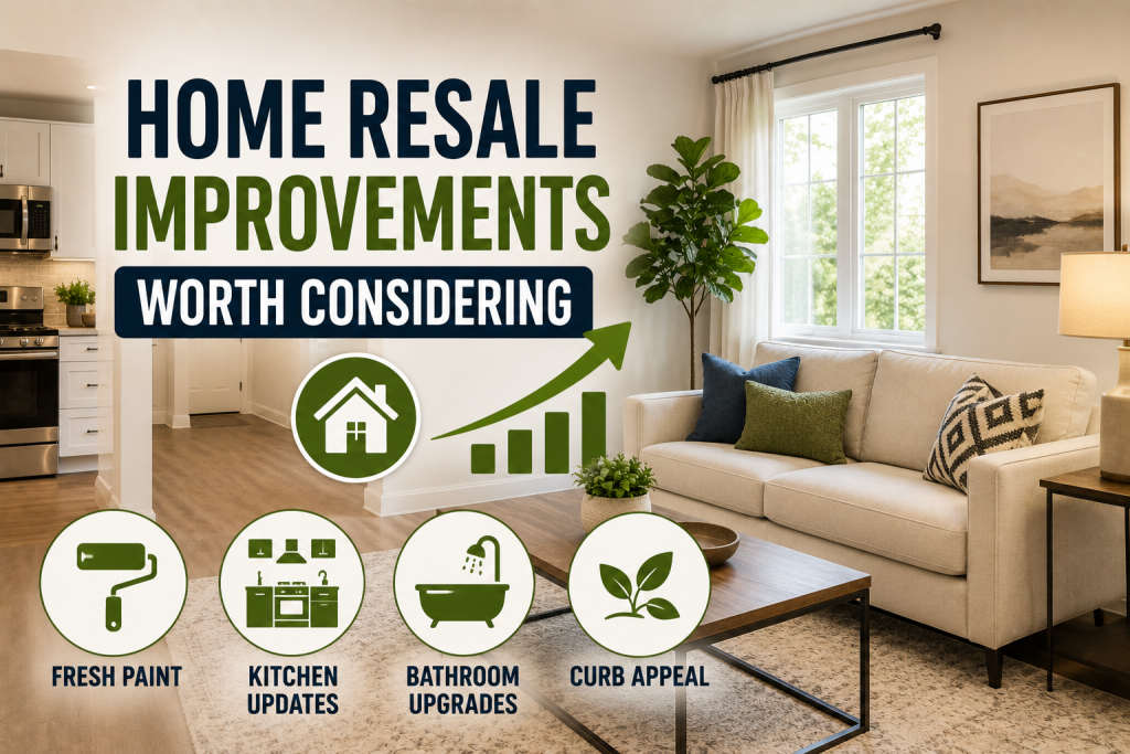 Home Resale Improvements Worth Considering