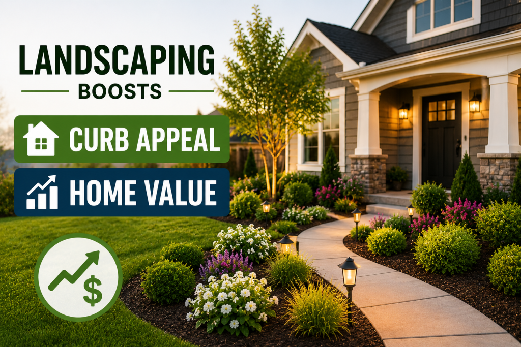 How Landscaping Improves Curb Appeal and Home Value