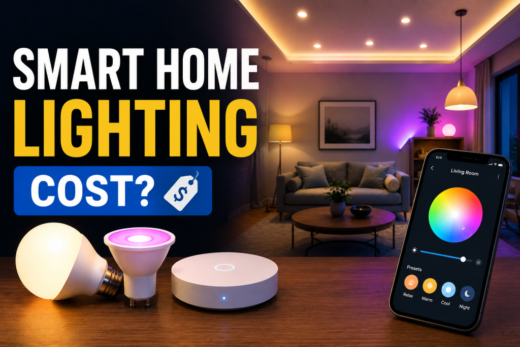 How Much Does Smart Home Lighting Cost