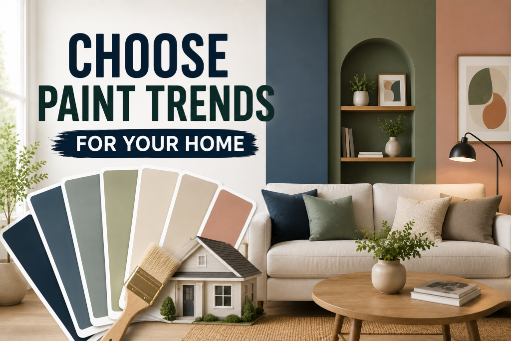 How to Choose Paint Design Trends for Your Home