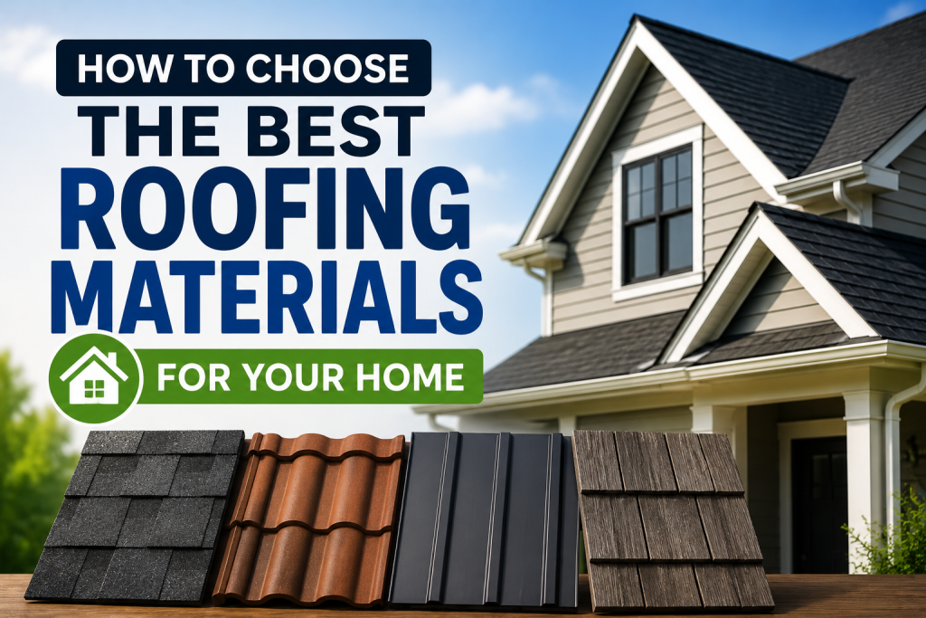 How to Choose the Best Roofing Materials for Your Home