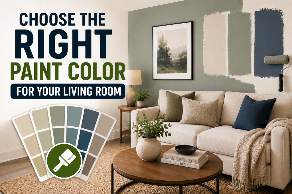 How to Choose the Right Living Room Paint Color