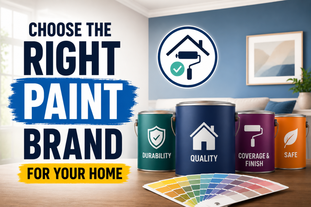 How to Choose the Right Paint Brand for Your Home