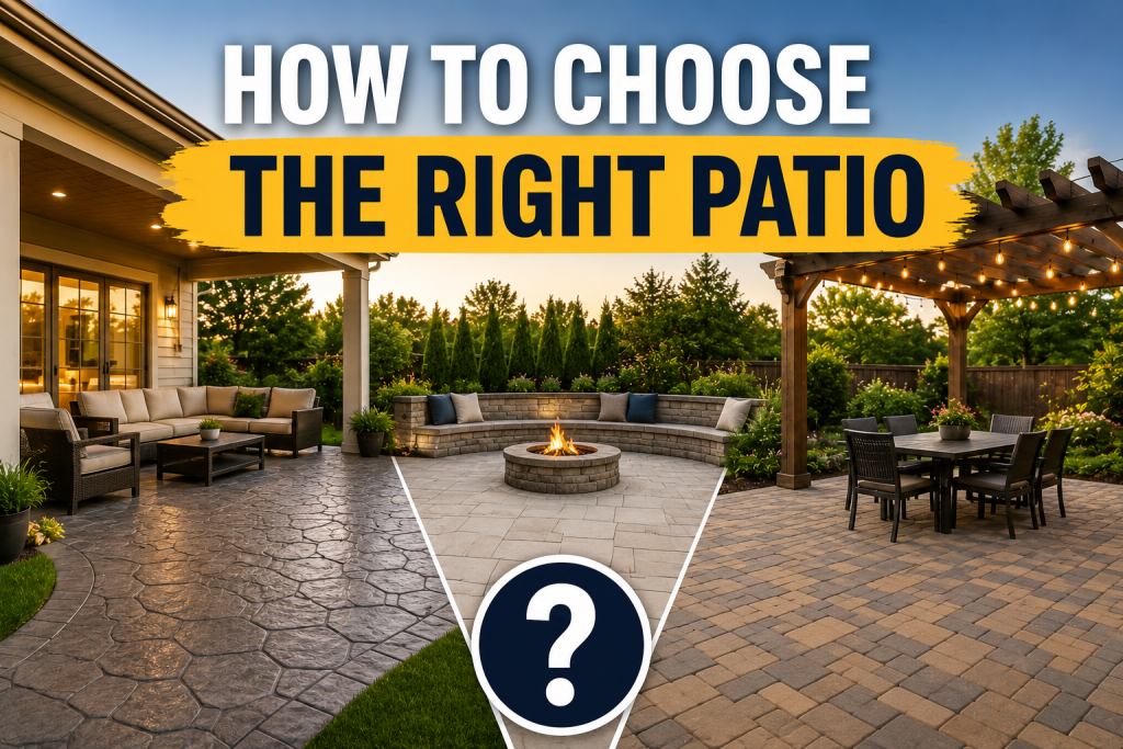 How to Choose the Right Patio