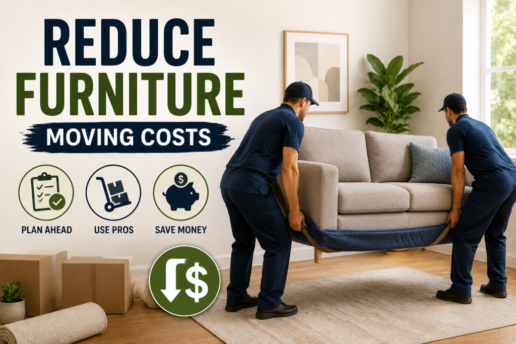 How to Reduce Heavy Furniture Moving Costs