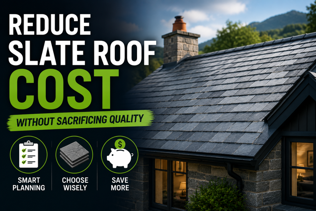How to Reduce Slate Roof Cost Without Sacrificing Quality