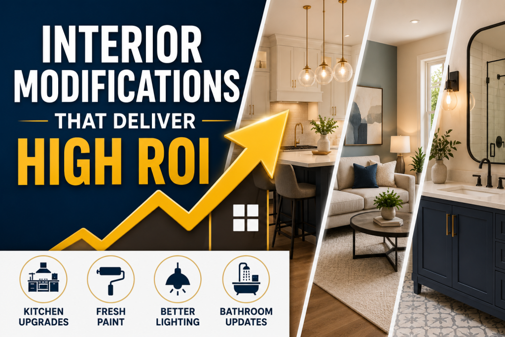 Interior Modifications That Deliver High ROI