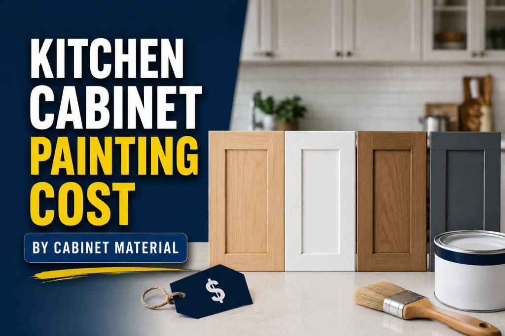 Kitchen Cabinet Painting Cost by Cabinet Material