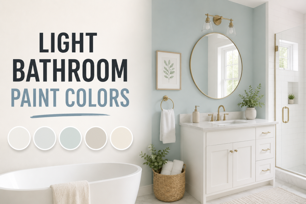 paint colors for small bathrooms