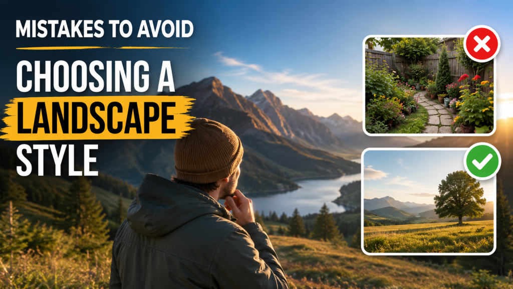 Mistakes to Avoid When Selecting a Landscape Style