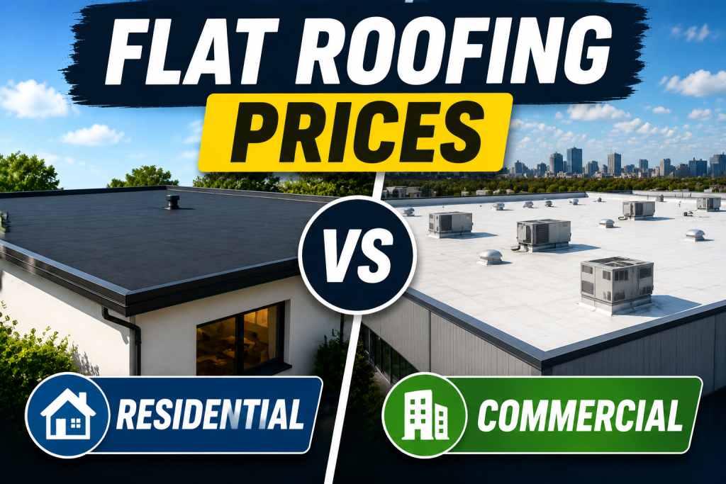 Flat Roof Repair Pricing vs Full Replacement