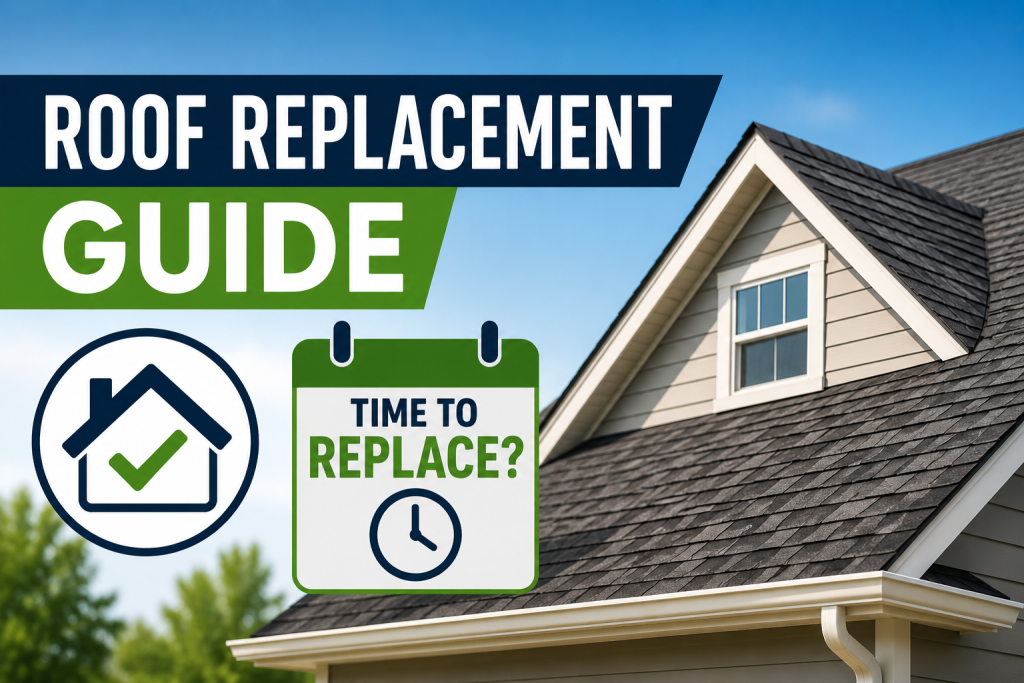 Roof Replacement Guide When Is It Time to Replace Your Roof