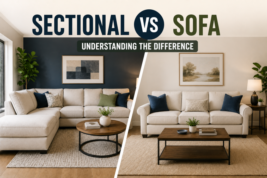 Sectional vs Sofa Understanding the Difference