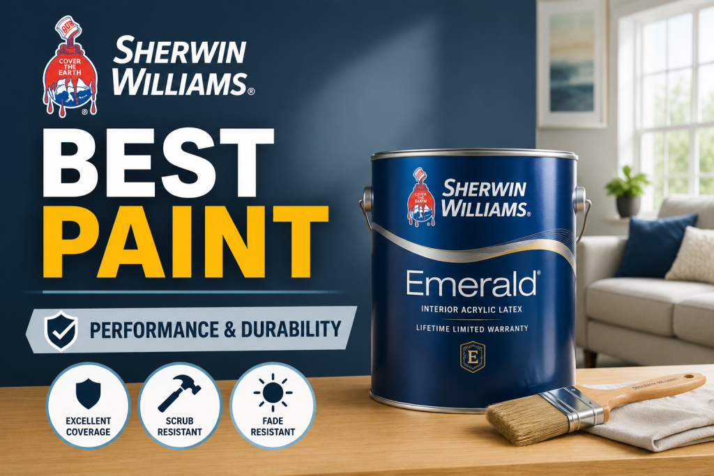 Sherwin-Williams Best Paint Performance and Durability