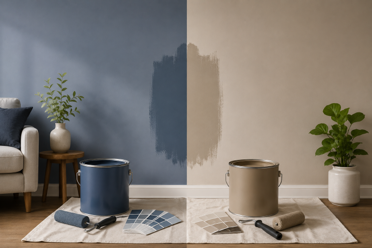 Sherwin-Williams vs Benjamin Moore Interior Paint