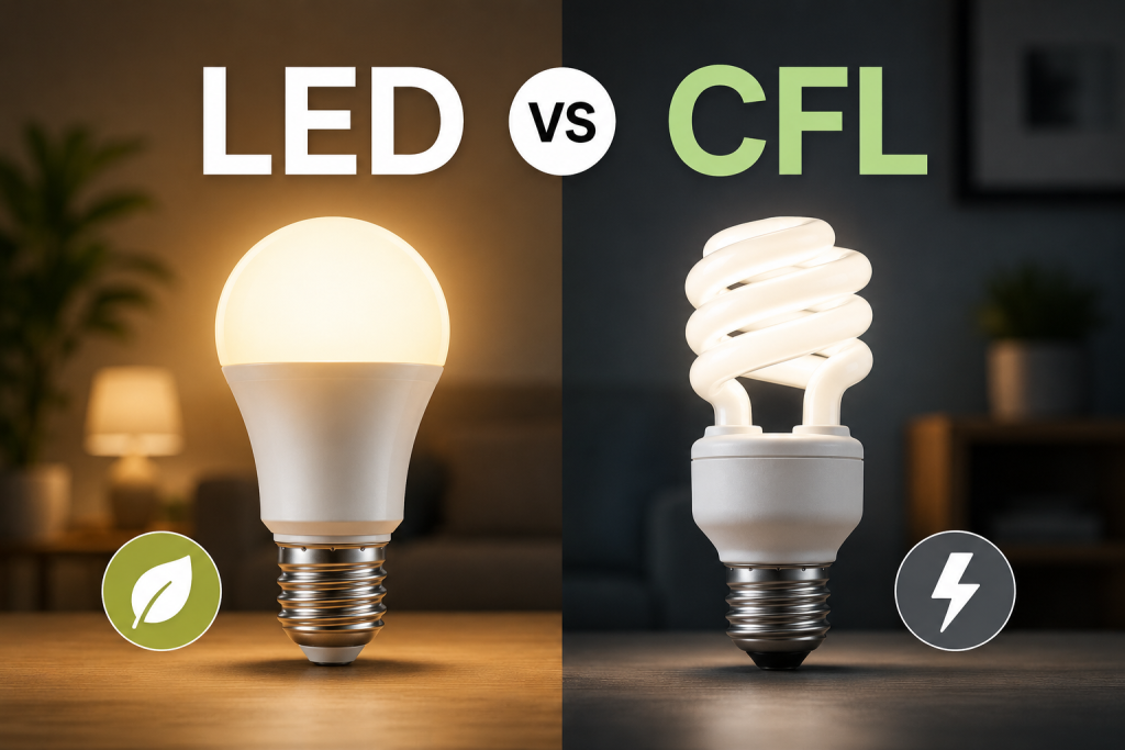Understanding LED vs CFL Bulbs 