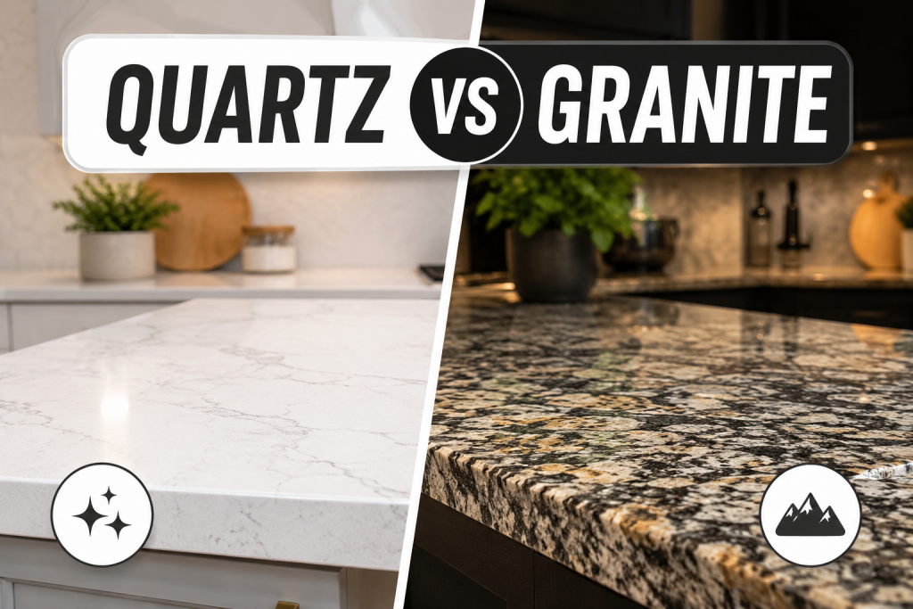 Understanding Quartz vs Granite Countertops