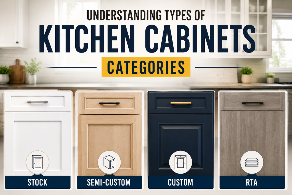 Understanding Types of Kitchen Cabinets Categories
