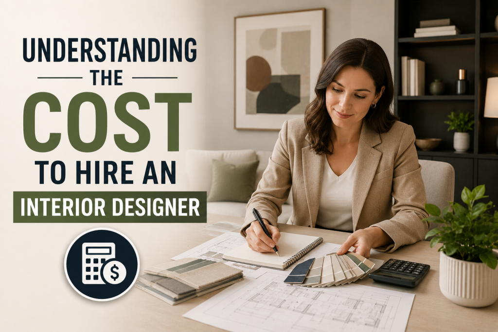 Understanding the Cost to Hire an Interior Designer
