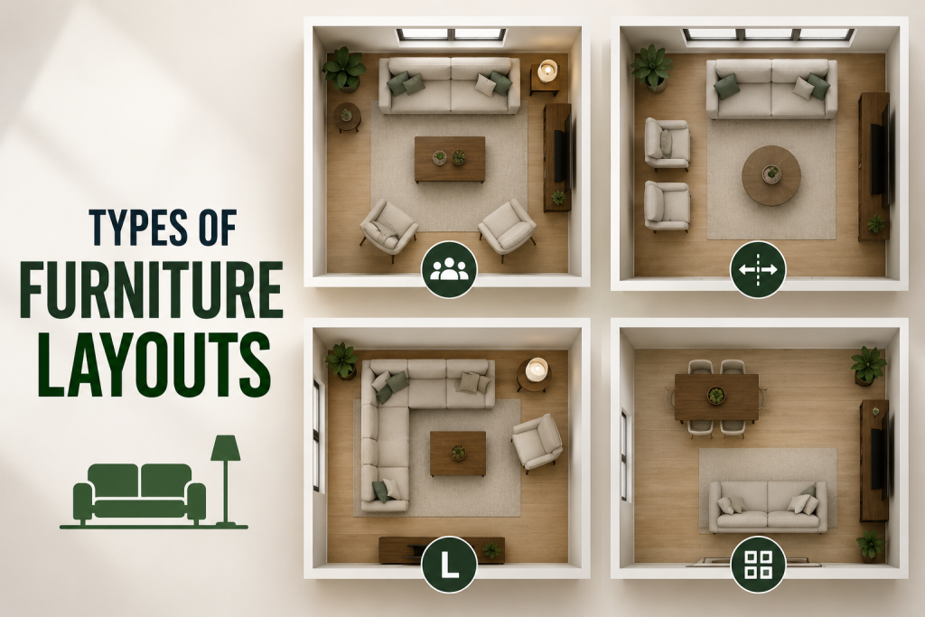 Understanding the Different Types of Furniture Layouts
