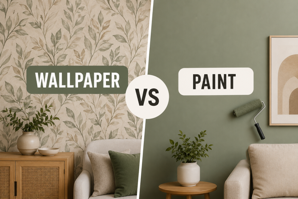 Wallpaper vs Paint Understanding the Difference