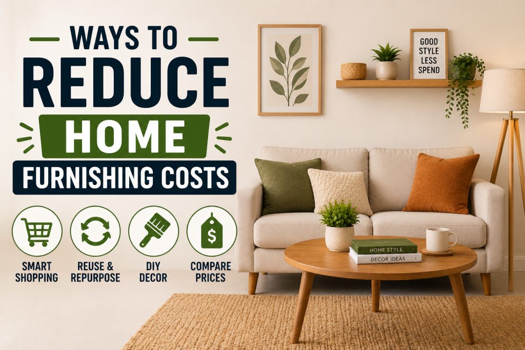 Ways to Reduce Home Furnishing Costs
