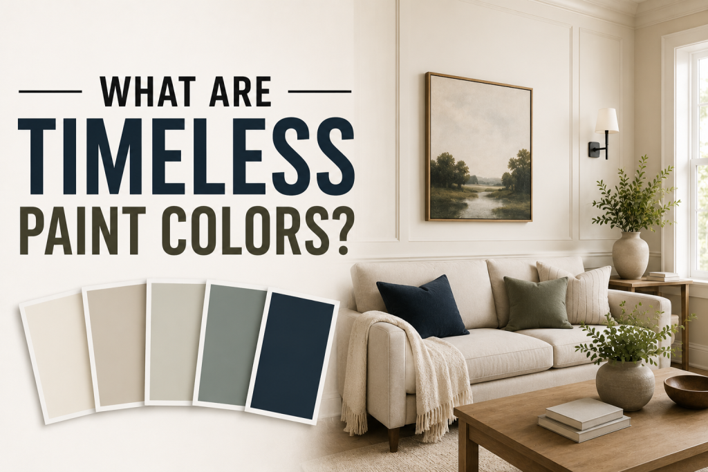 What Are Timeless Paint Colors