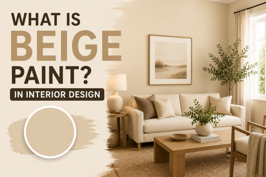 What Is Beige Paint in Interior Design