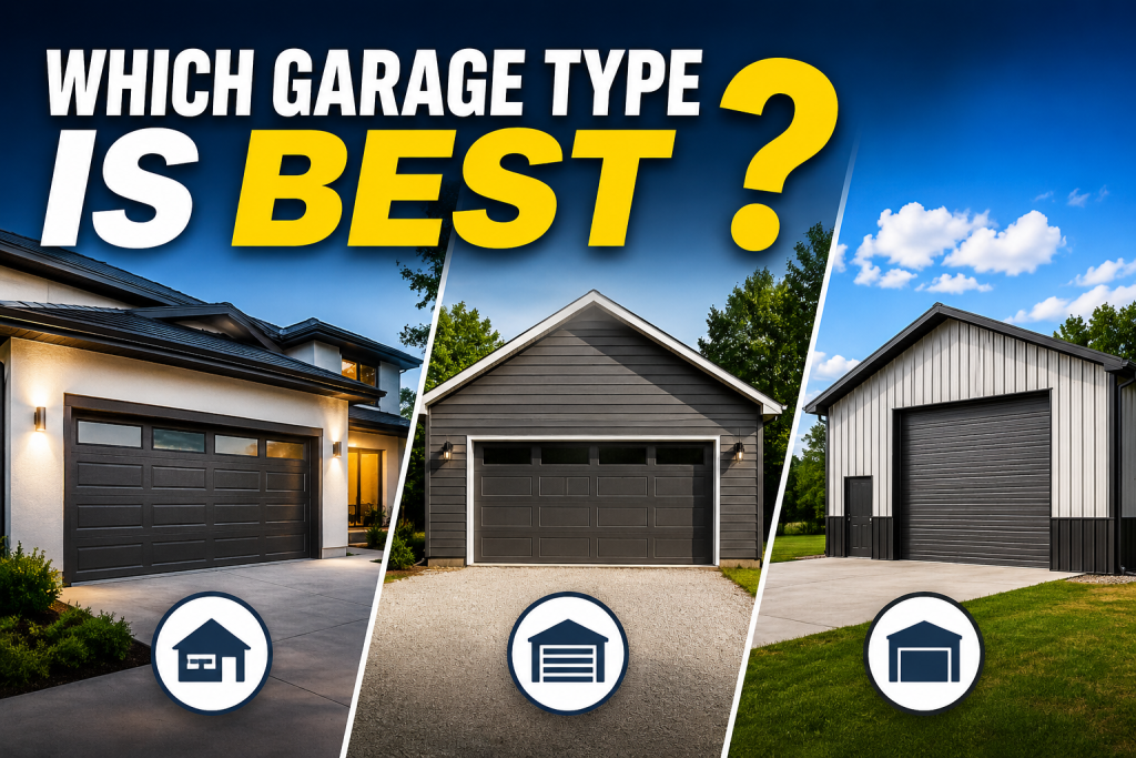 Which Garage Type Is Best for Your Home