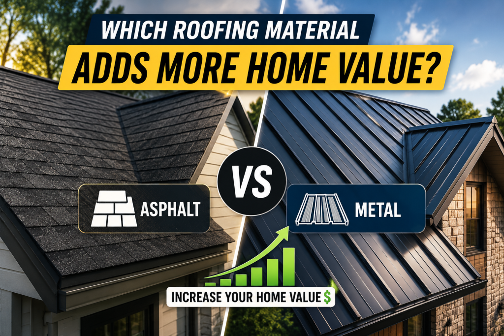 Which Roofing Material Adds More Home Value