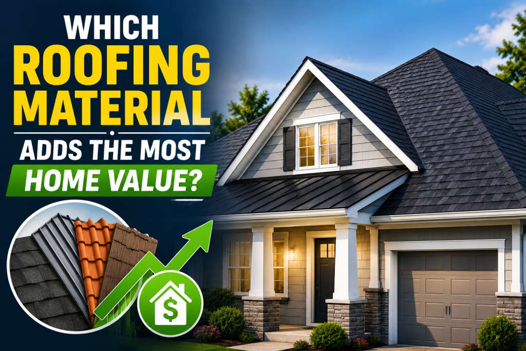 Which Roofing Material Adds the Most Home Value