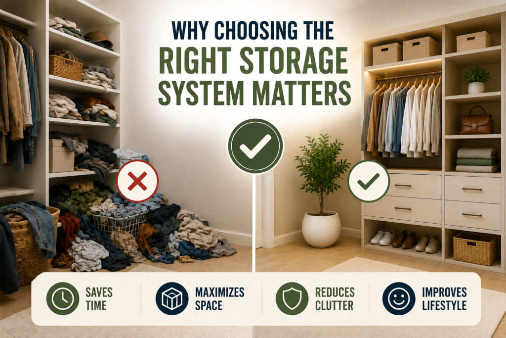 types of storage systems