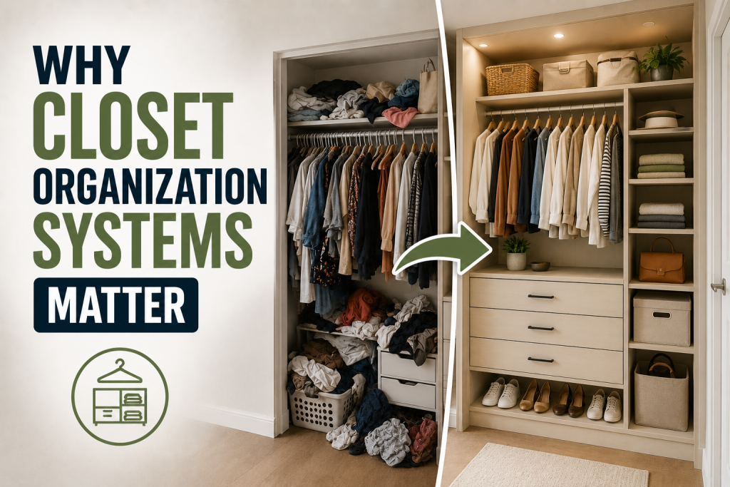 Why Closet Organization Systems Matter
