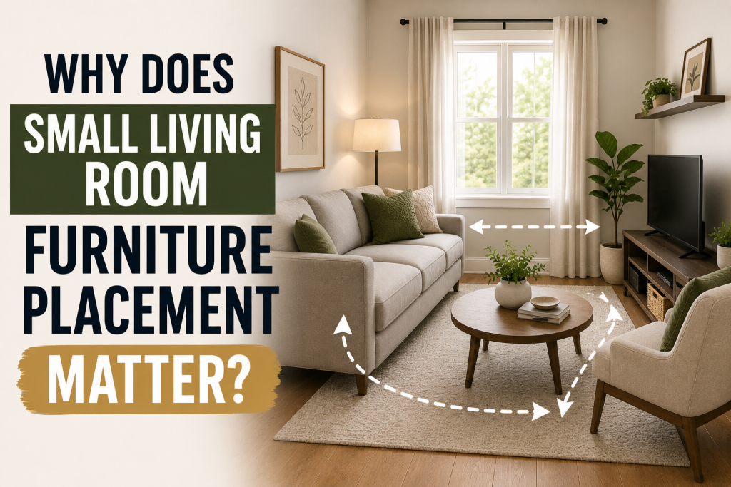 Why Does Small Living Room Furniture Placement Matter