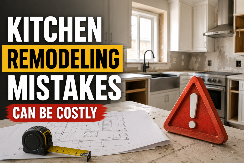 Why Kitchen Remodeling Mistakes Can Be Costly