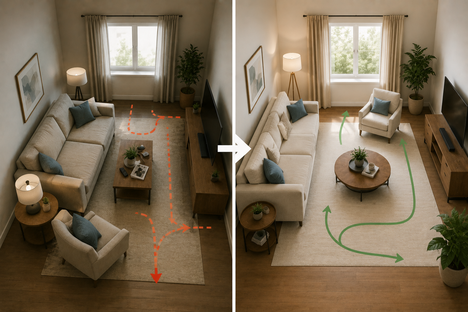 Why Proper Furniture Placement Improves Functionality