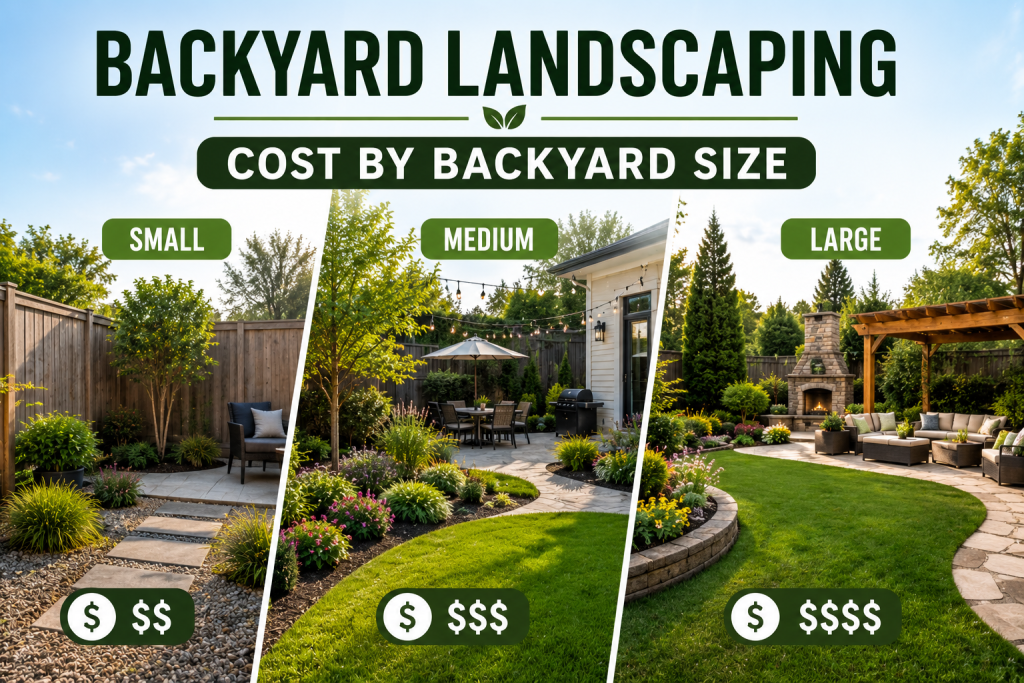 backyard landscaping cost