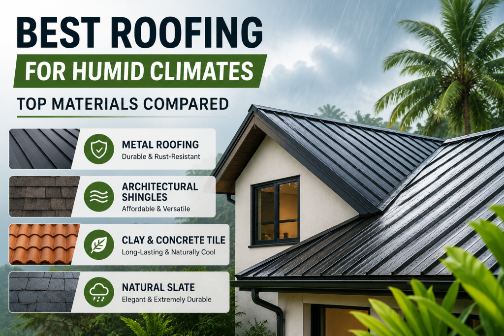 best roofing for humid climates
