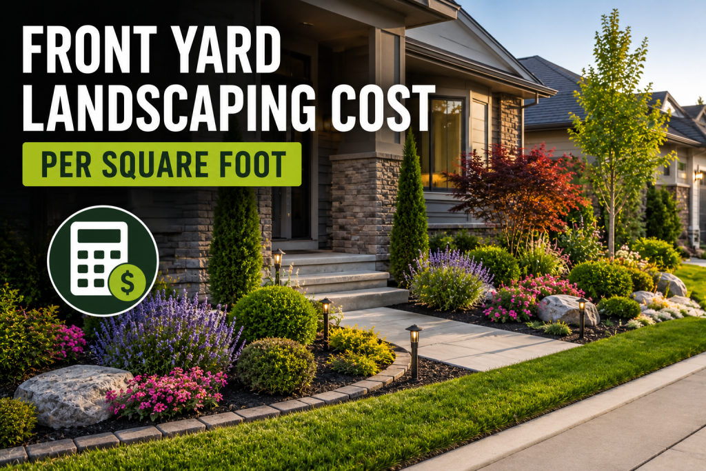 front yard landscaping cost