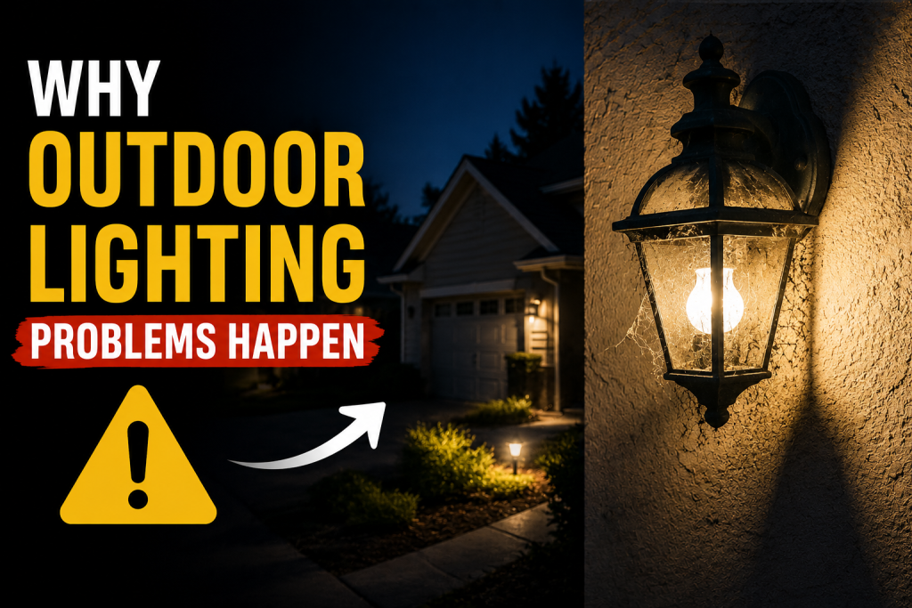 outdoor lighting problems