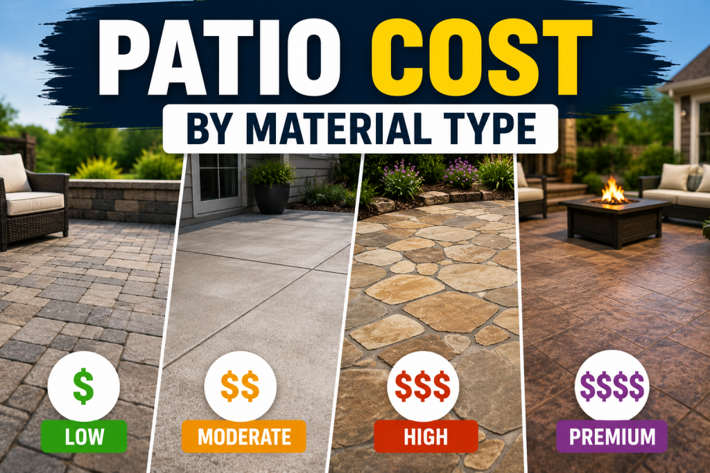 patio installation cost