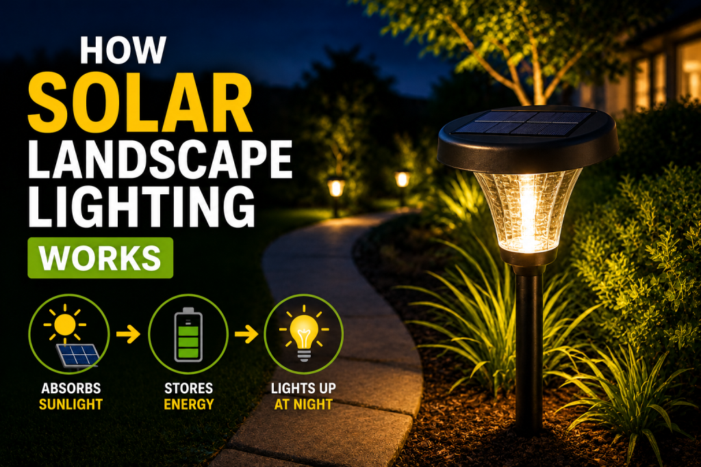 solar vs wired landscape lighting