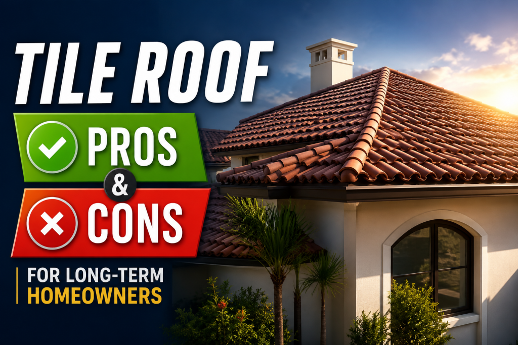 tile roof pros and cons