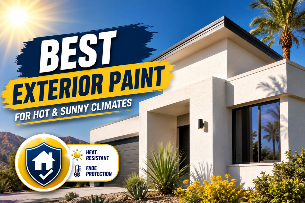 types of exterior paint